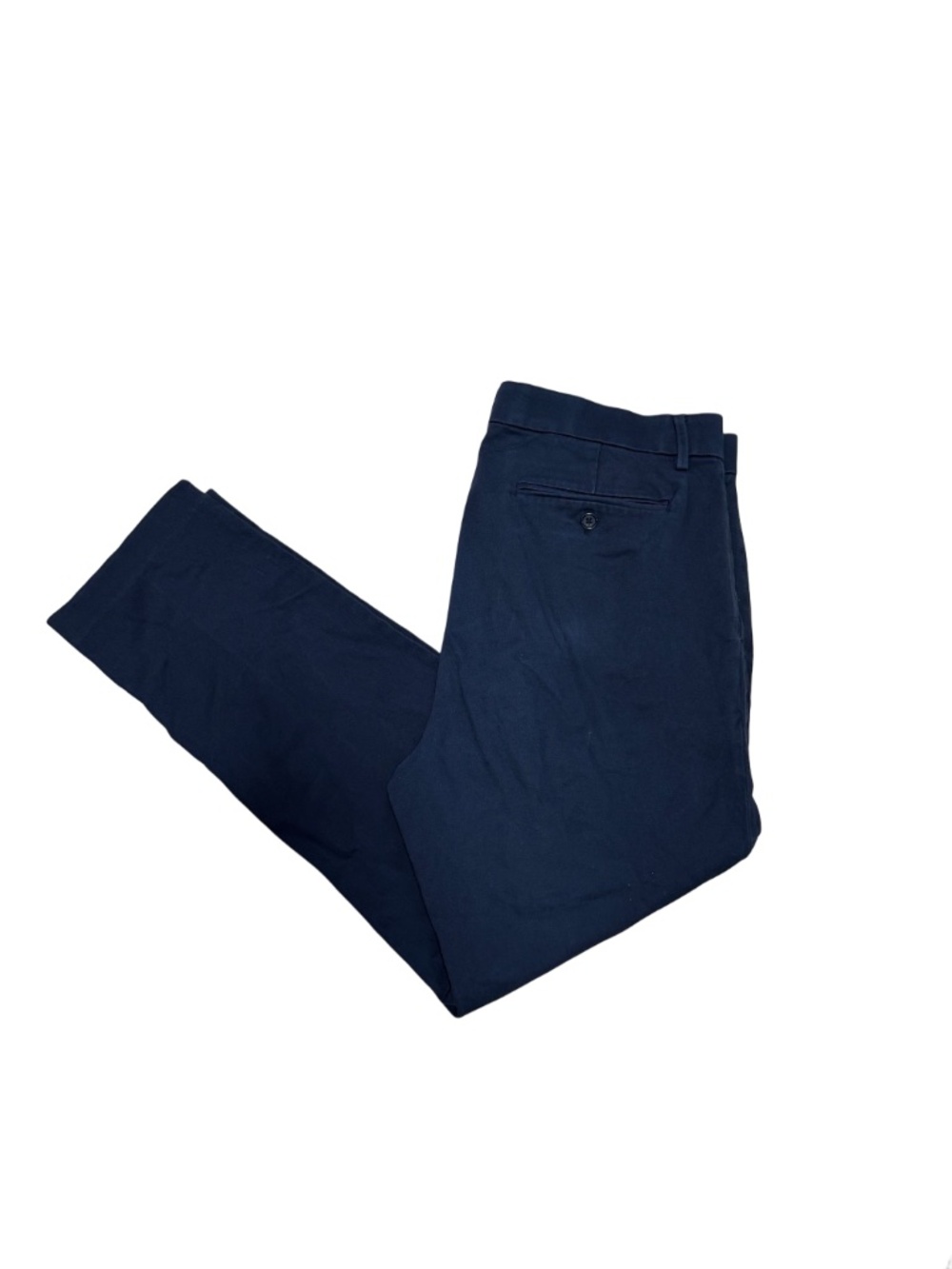 Banana Republic Traveler Chino Slim Fit Pants Navy W36 L30 Stretch Cotton